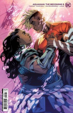 Aquaman The Becoming #5 CVR B (OF 6) CVR B RANDOLPH CARD STOCK cover