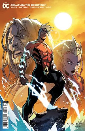 Aquaman The Becoming #1 CVR B KHARY RANDOLPH CARD STO cover