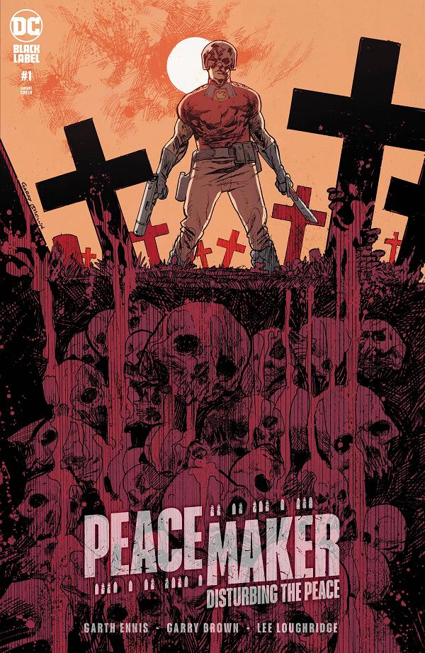 Peacemaker Disturbing Peace One Shot #1 CVR B CVR B BROWN cover