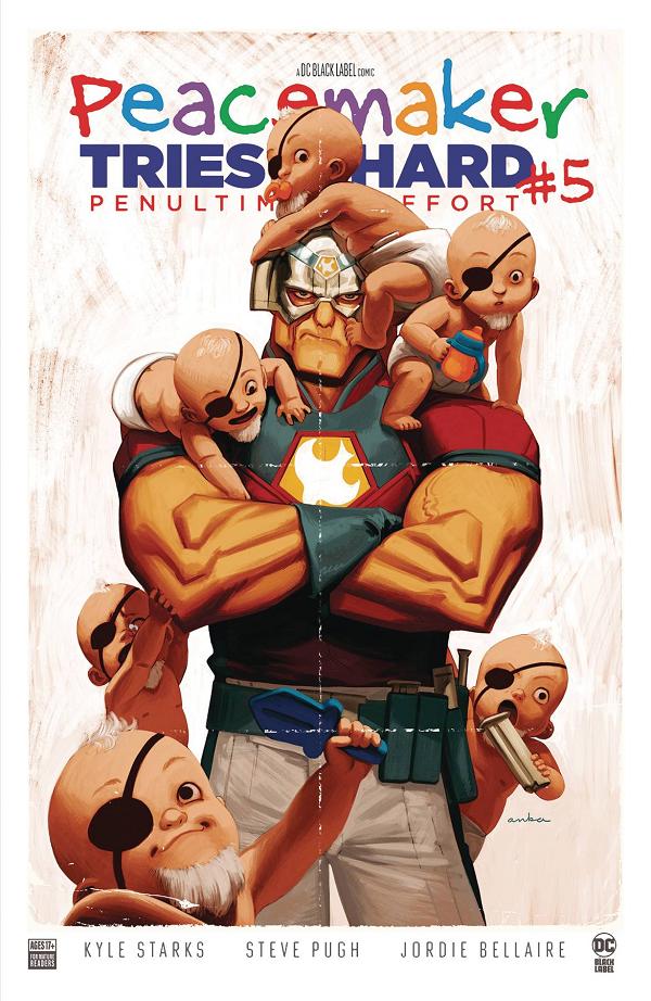 Peacemaker Tries Hard #5 CVR C (OF 6) CVR C ANKA MOVIE cover