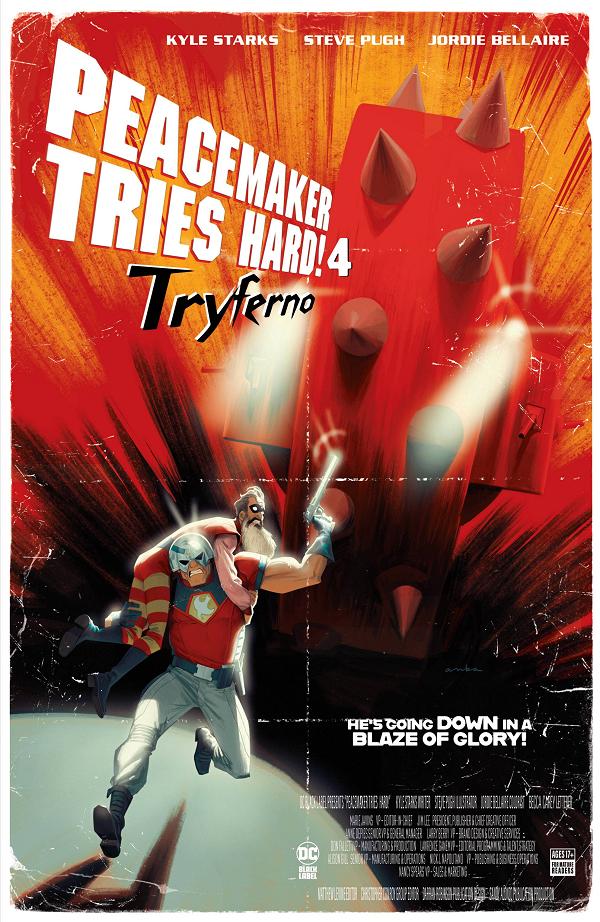 Peacemaker Tries Hard #4 CVR C (OF 6) CVR C ANKA MOVIE POSTER cover