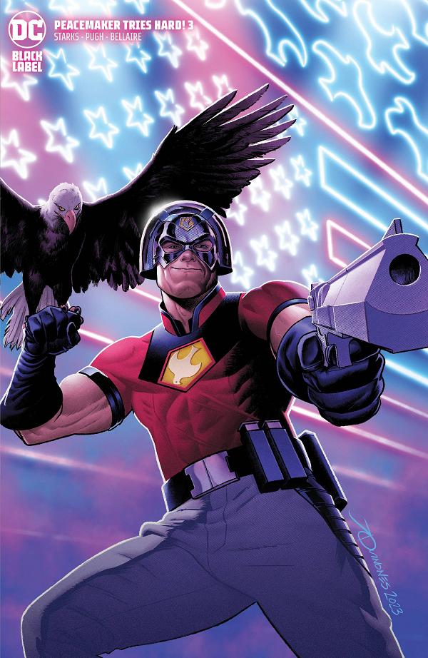 Peacemaker Tries Hard #3 CVR B (OF 6) CVR B JOE QUINONES cover
