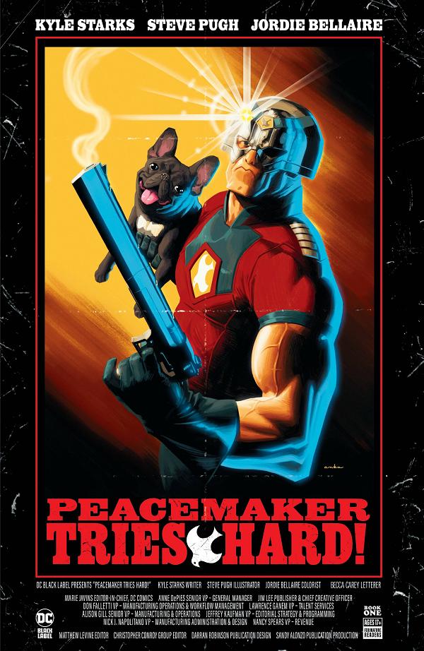 Peacemaker Tries Hard #1 CVR C (OF 6) CVR C ANKA MOVIE POSTER cover