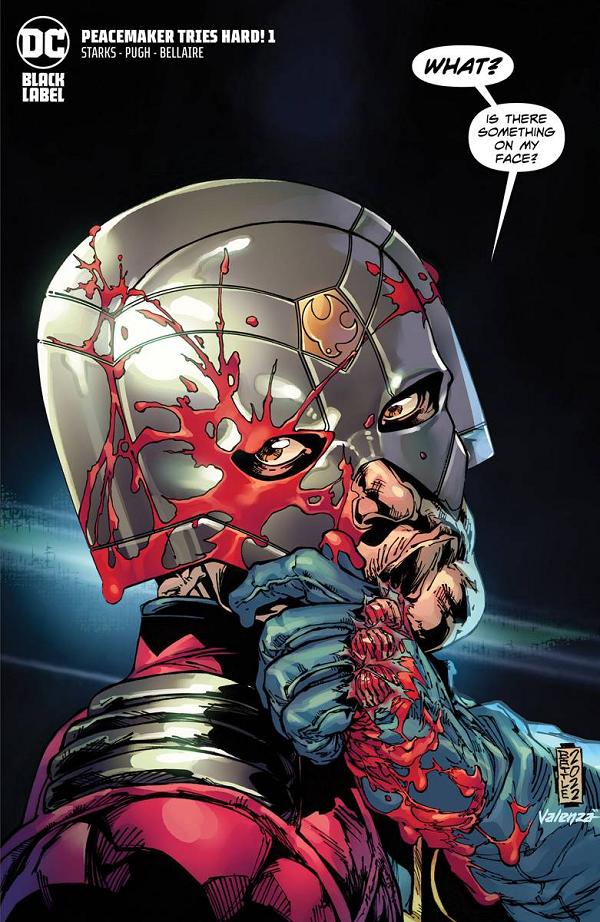 Peacemaker Tries Hard #1 CVR D (OF 6) CVR D BATTLE FOIL cover
