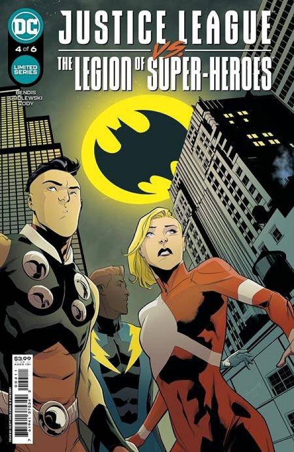 Justice League Vs Legion Of Superheroes #4 cover