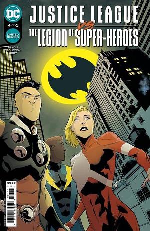 Justice League Vs Legion Of Superheroes #4 CVR A GODLEWSKI cover