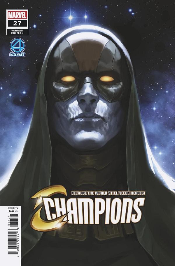 Champions #27 DJURDJEVIC FANTASTIC FOUR VILLAINS cover