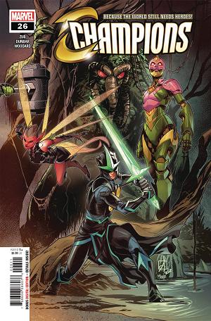 Champions #26 cover
