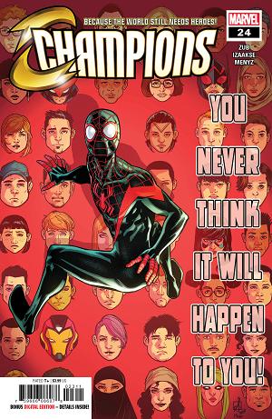 Champions #24  cover