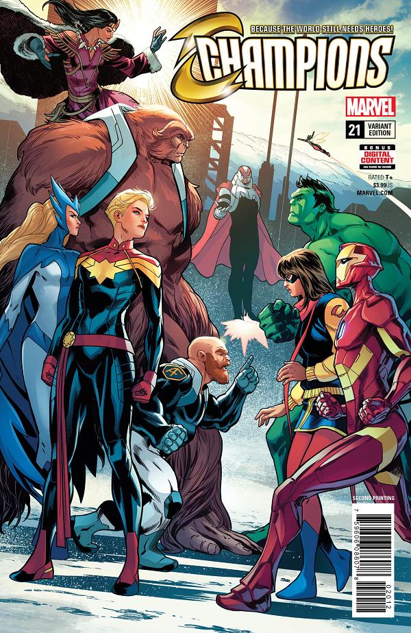 Champions #21 2ND PTG IZAAKSE cover