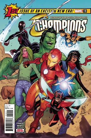 Champions #19 cover