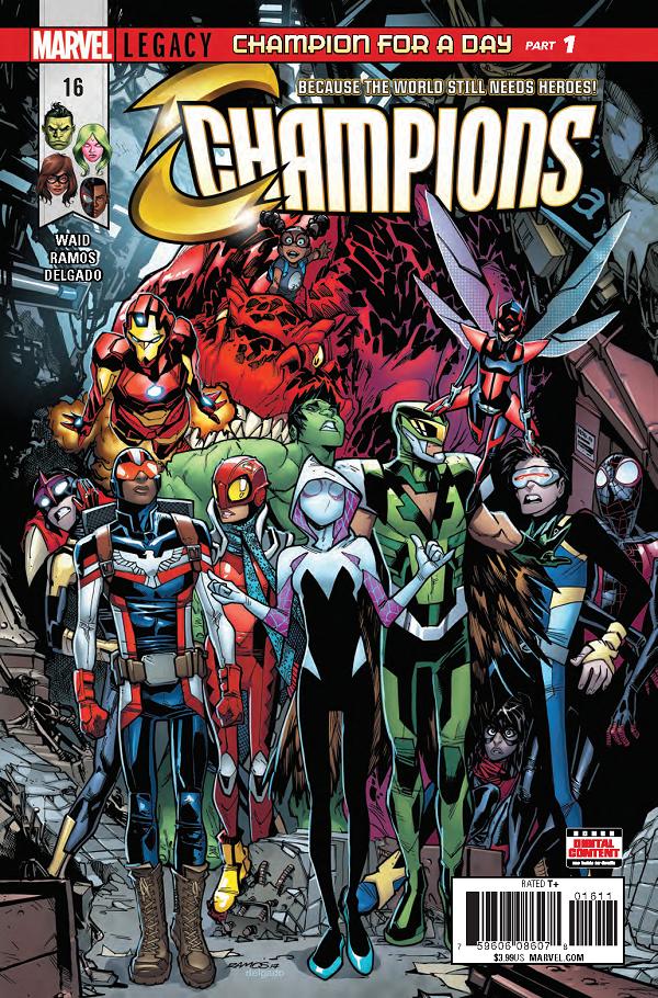 Champions #16  cover