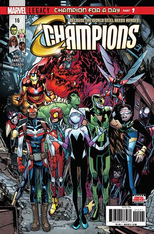 Champions #16 cover