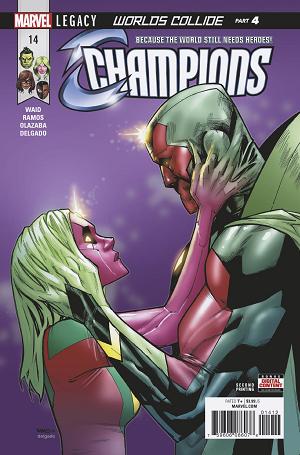 Champions #14 2ND PTG RAMOS cover