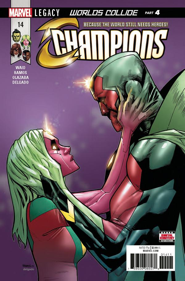 Champions #14  cover