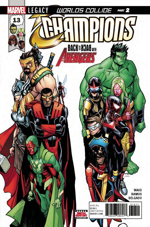 Champions #13  cover