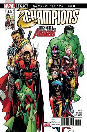 Champions #13  cover