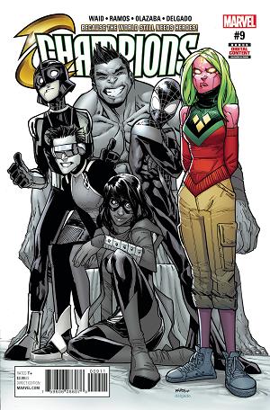 Champions #9  cover
