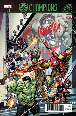 Champions #11  cover