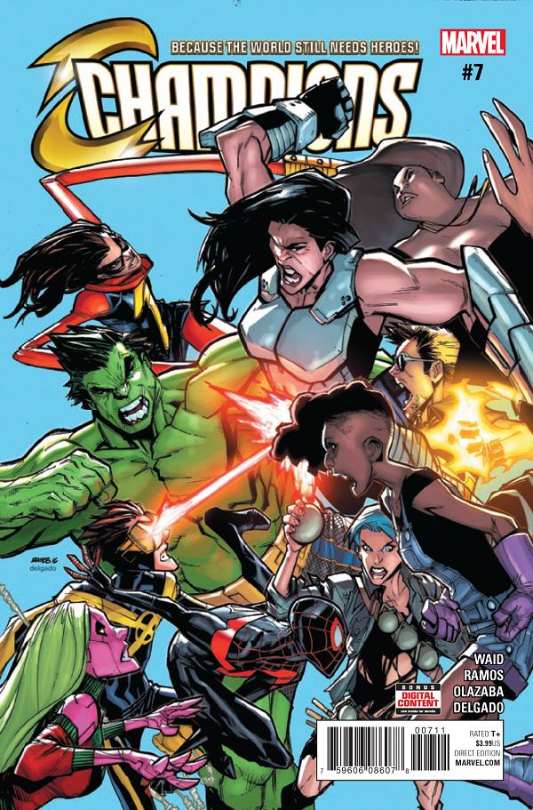 Champions #7  cover