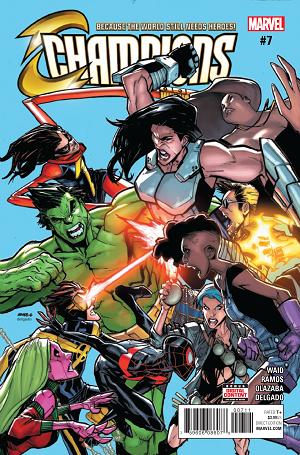 Champions #7  cover