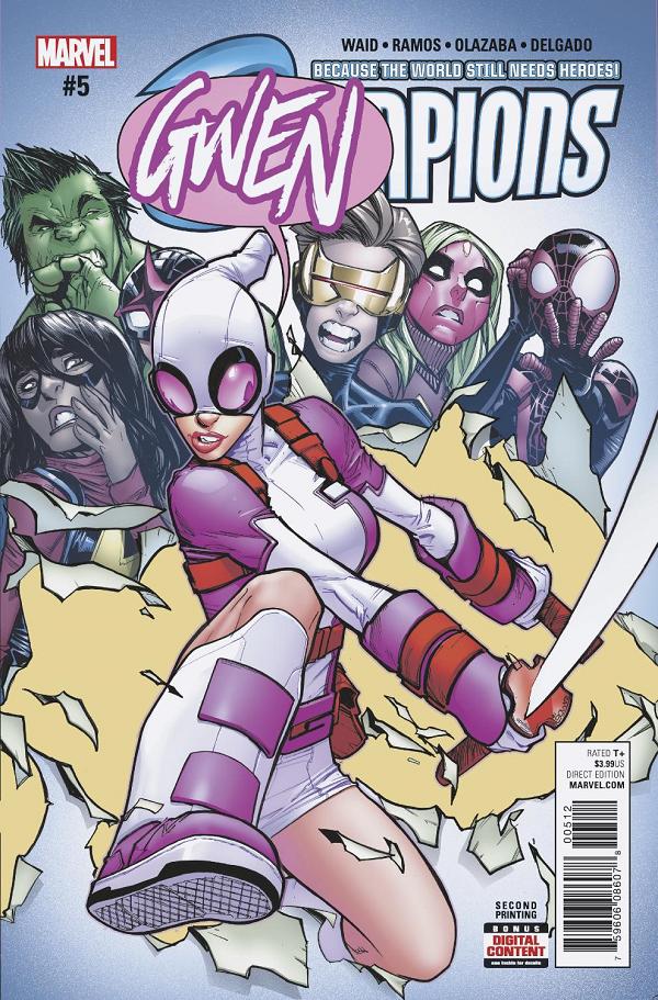 Champions #5 2ND PTG RAMOS cover