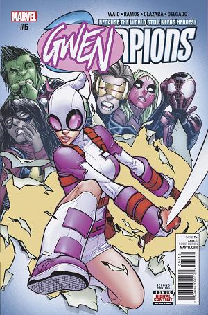 Champions #5 2ND PTG RAMOS cover