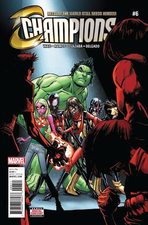 Champions #6  cover