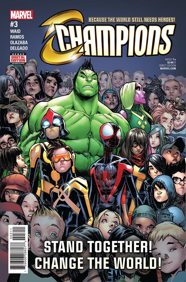 Champions #3  cover