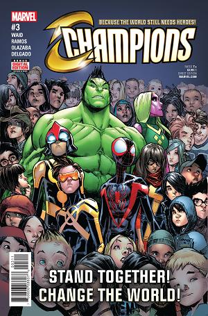 Champions #3  cover