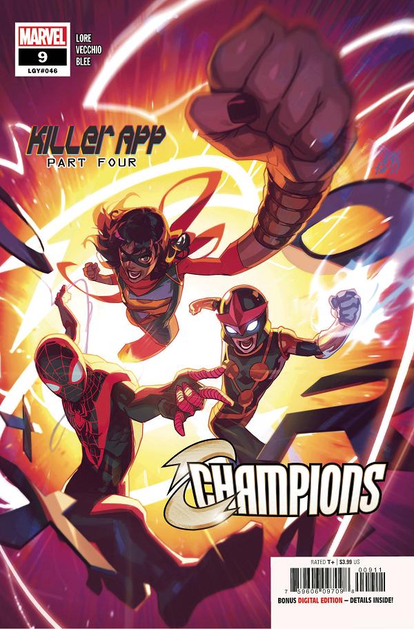 Champions #9 cover