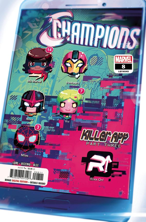Champions #8  cover
