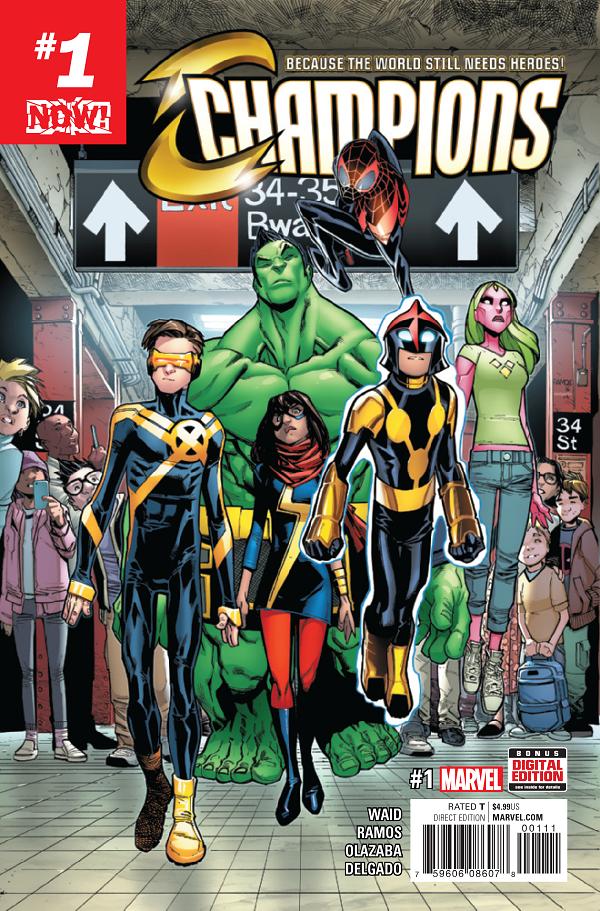 Champions #1 cover