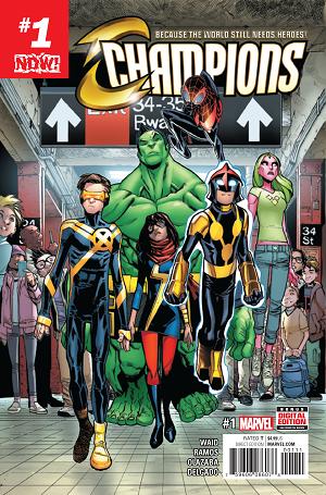 Champions #1  cover