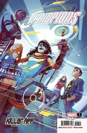 Champions #7 cover