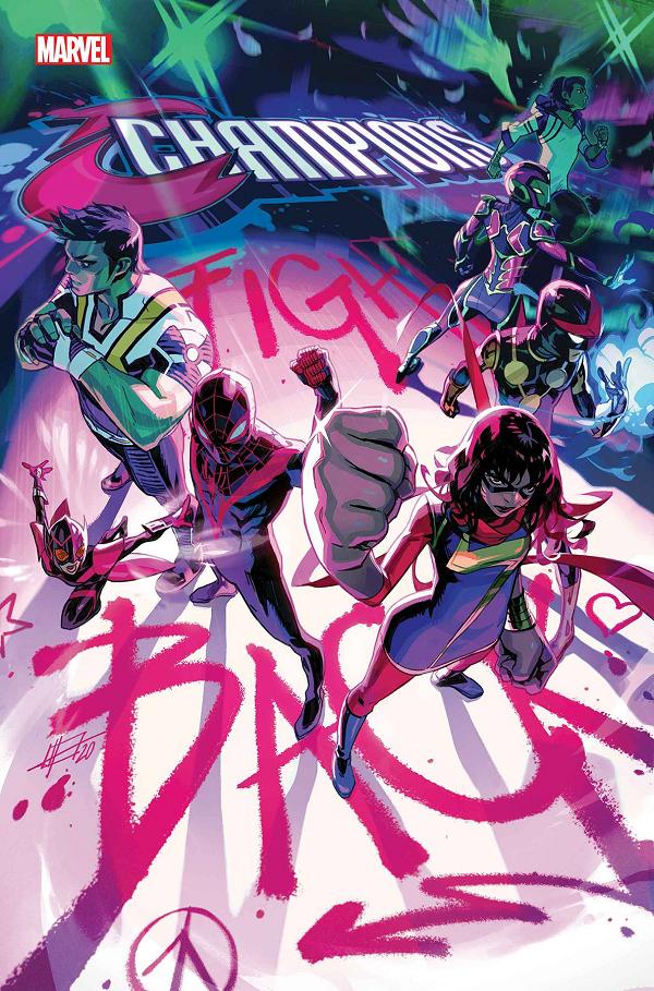 Champions #5 cover