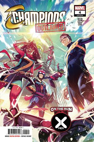 Champions #4 cover