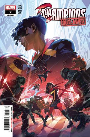 Champions #2 cover