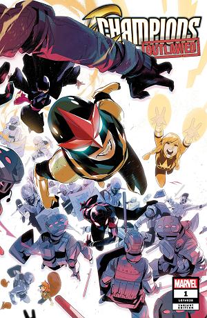Champions #1 DI MEO cover
