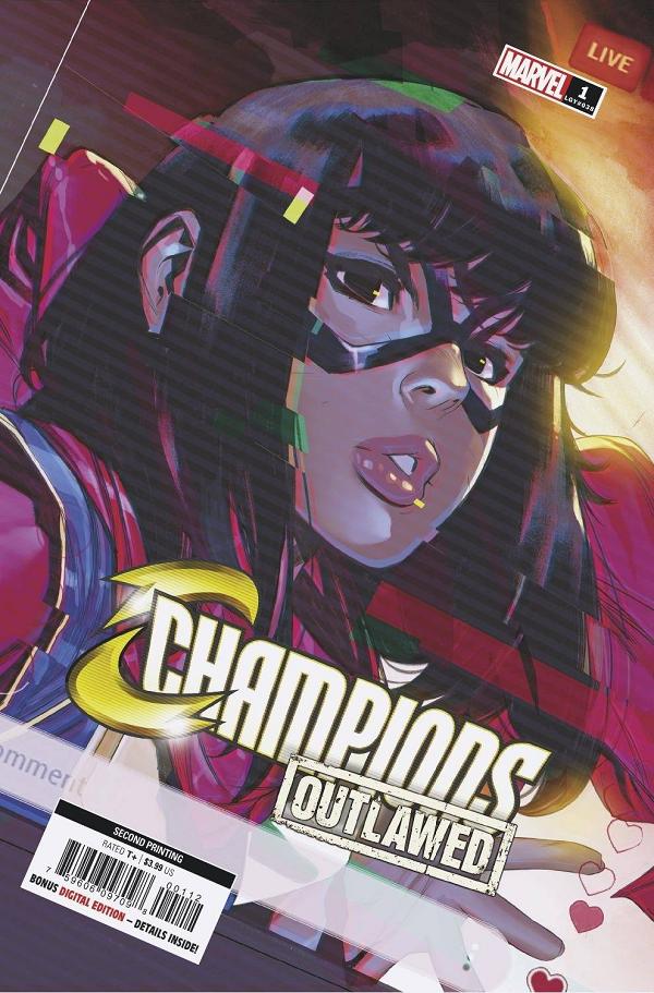 Champions #1 variant cover by Toni Infante