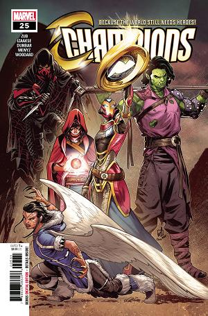 Champions #25 cover