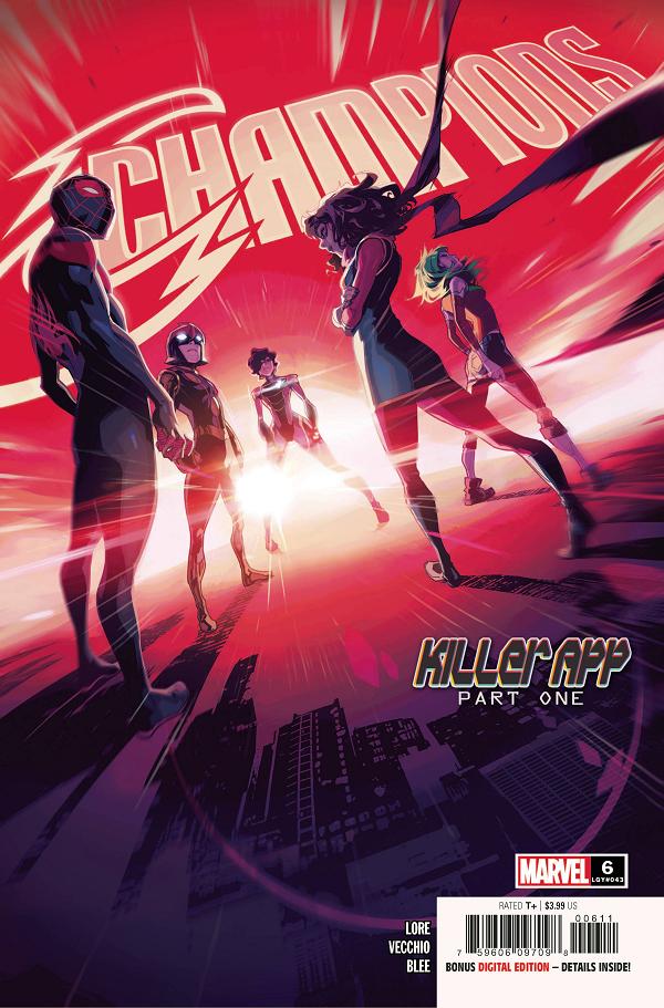 Champions #6 cover