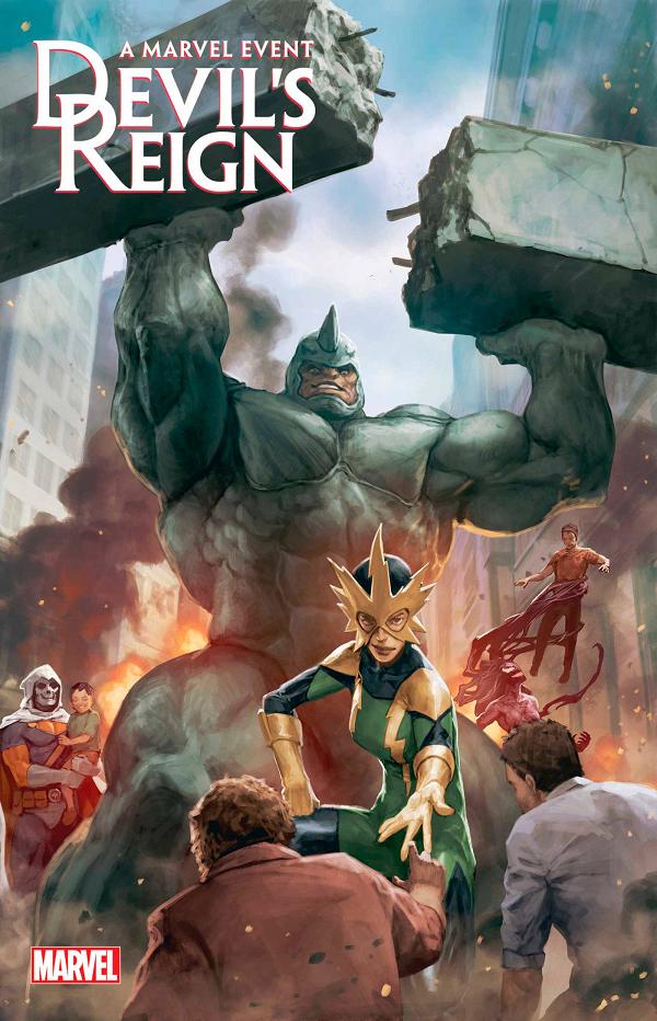 Devils Reign Villains For Hire #1 cover