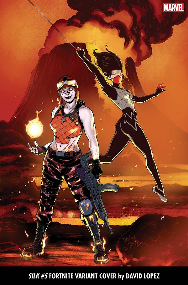 Silk #5 DAVID LOPEZ FORTNITE cover