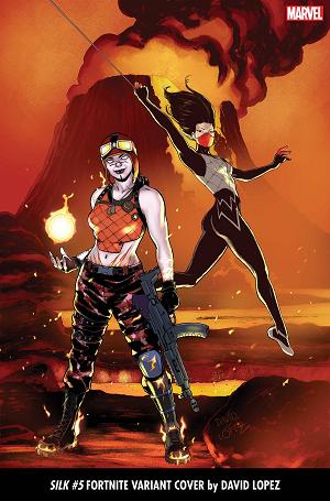 Silk #5 DAVID LOPEZ FORTNITE cover