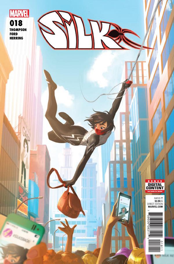 Silk #18  cover