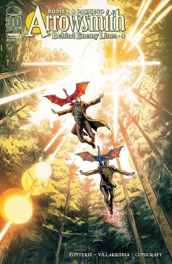 Arrowsmith #4 variant cover by Carmen Carnero