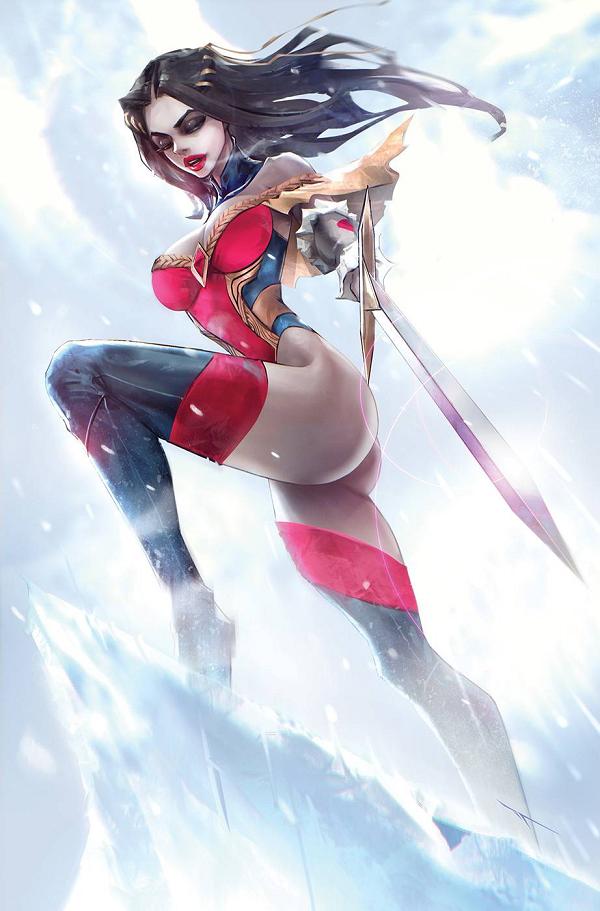 Grimm Fairy Tales #75 variant cover by Ivan Tao