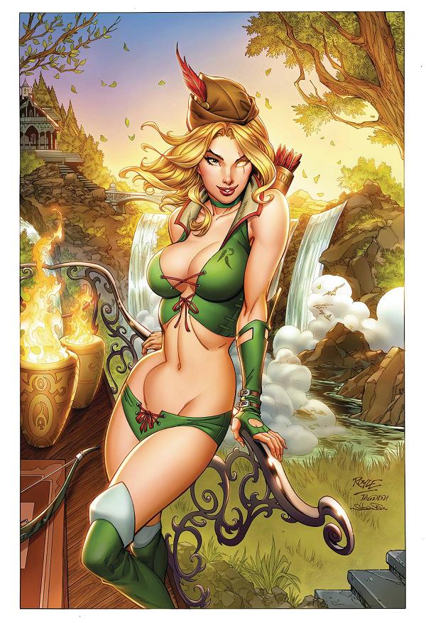 Grimm Fairy Tales #75 CVR G 50 COPY FOC ROYLE ROBYN HOOD cover