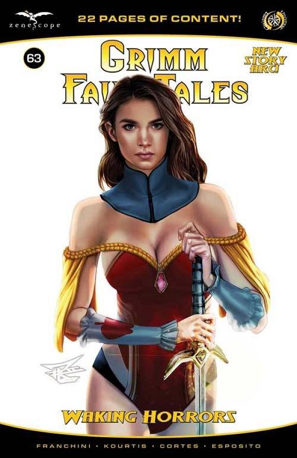 Grimm Fairy Tales #63 variant cover by Ron Leary Jr.